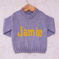 Intarsia - Jamie Moniker Chart - Childrens Sweater