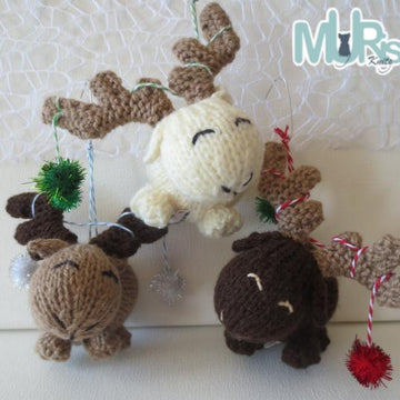Chocolate Moose Hanging Ornament
