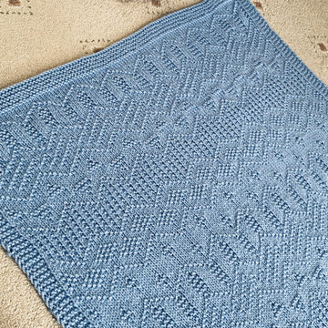 Zig Zag Sampler Blanket