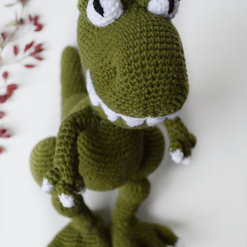 Crochet Dinosaur, AmigurumiDino T-rex