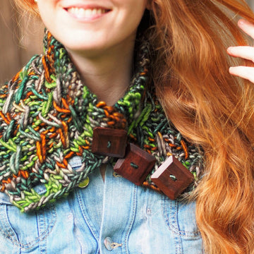 Jagged Pathways Cowl