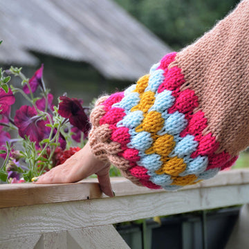Colored Bubbles Cardigan