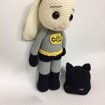 Bat Hero Bunny Amigurumi