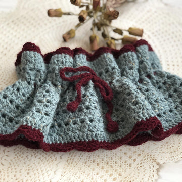 Gathered Ruffled Cowl