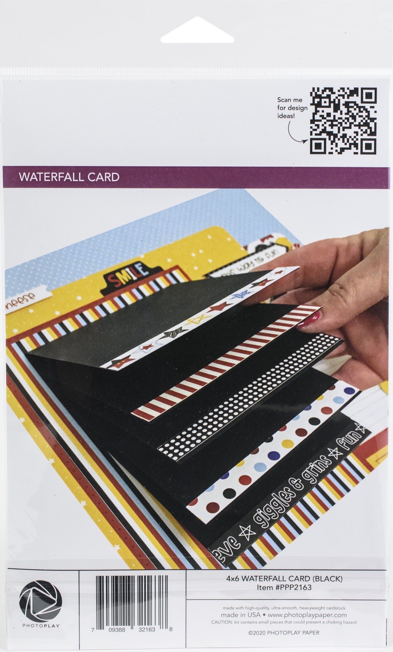 Photoplay Paper PhotoPlay Maker Series 4"X6" Manual - Black Waterfall