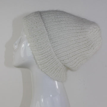 Fluffy Rib Slouch Hat