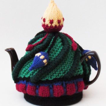 Persian Christmas Bauble Tea Cosy & Chocolate Orange Cover