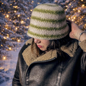 Felted bucket hat