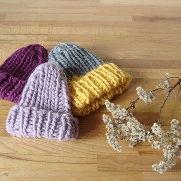 Ribbed Beanie Hat
