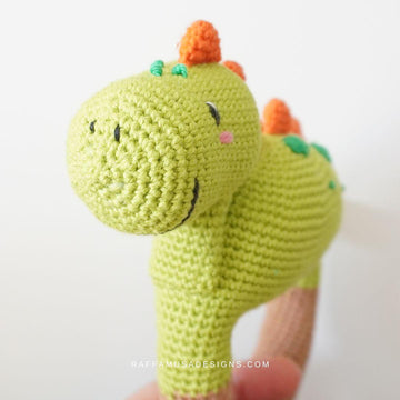 Dinosaur Baby Rattle