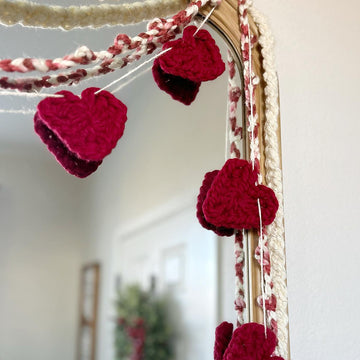 Crochet Heart Garland 089