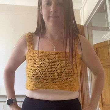 Boho Diamond Crop Top