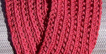 Easiest Farrow Rib Scarf