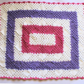 Rectangle Granny hearts