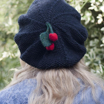 Slouchie Cherry Beret