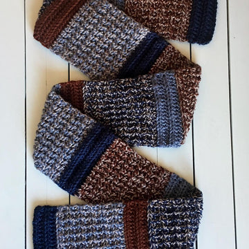 Crochet Scarf Pattern for Men: Crochet That Man a Scarf!