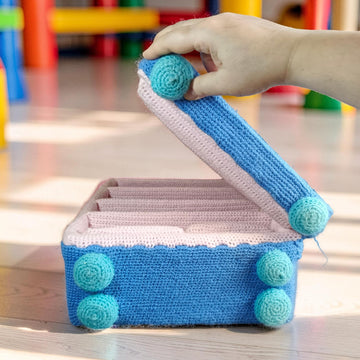 Crochet Mini Fridge Pattern: Montessori Baby Toy, Friendsgiving Decor (PDF Pattern)