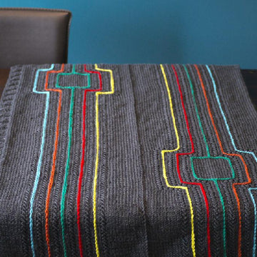 Modern Lines Throw