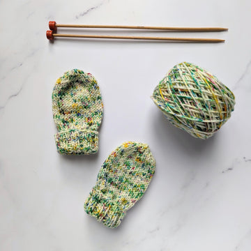 Confetti Baby Mittens