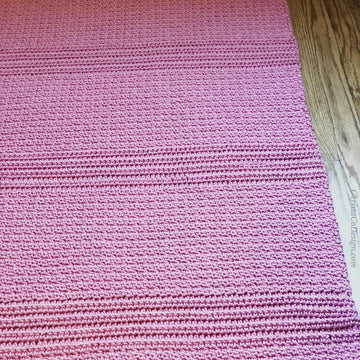 Raspberry Ridges Blanket