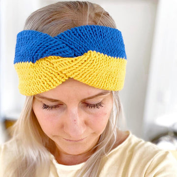 Show support Ukraine headband