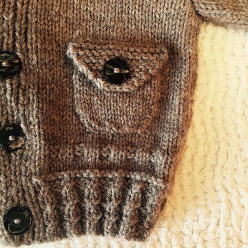 Boston Cardi and Beanie - Bc62