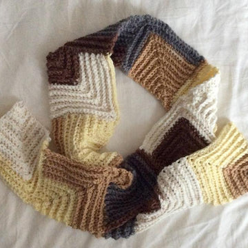 Mitered Square Scarf