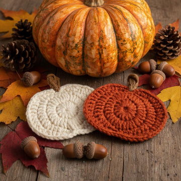 Easy Pumpkin Coaster