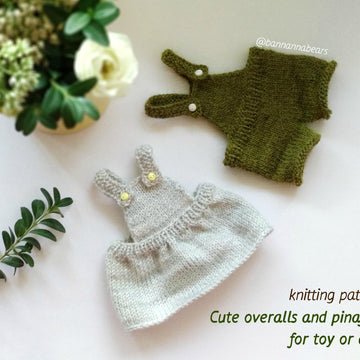 Cute overalls and pinafore