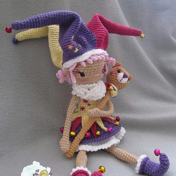 Lelia the jester doll