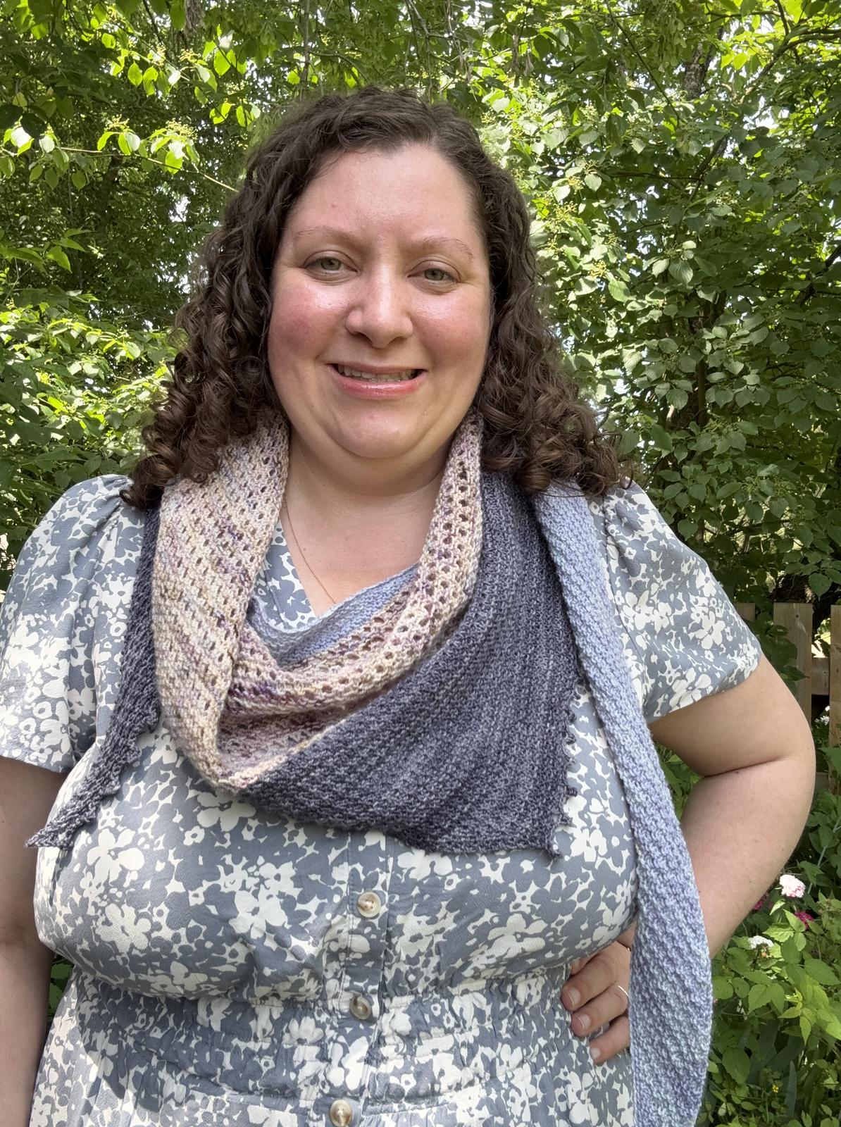 Sampler Shawlette