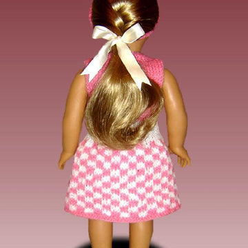 Knitting Pattern for Dolls. Fits American Girl, 18 inch, Gotz, Maplelea girl. 040