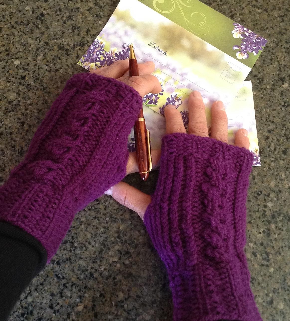 Fingerless Gloves for Two