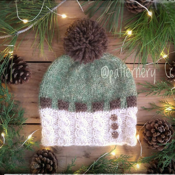 Bow Beanie with Cords