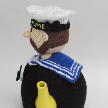 Royal Navy sailor tea cosy
