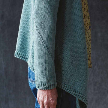 Dusk Cardigan in Erika Knight Studio Linen - Downloadable PDF
