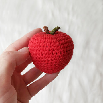 Crochet apple pattern