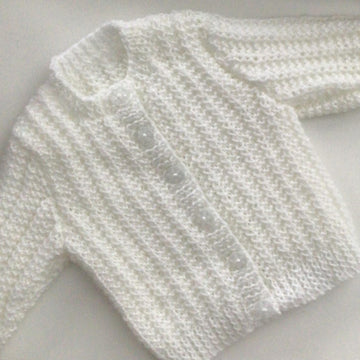 One Row Wonder crew neck cardigan