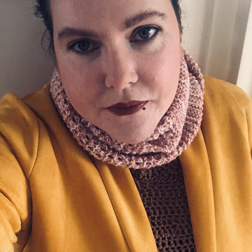 Simple Knit Lace Shawl