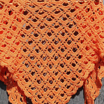 Lacy Triangular Shawl
