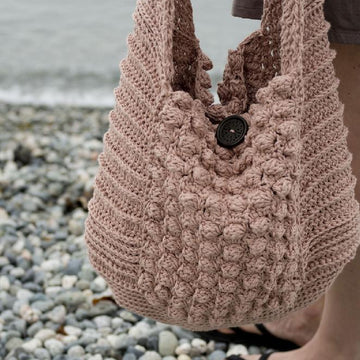 Vintage Vibe Beach Bag