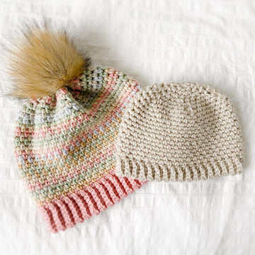 Marlberry Moss Stitch Beanie