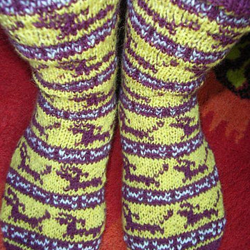 Dachshound sock pattern