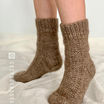 Basic family socks (set 4 patterns)