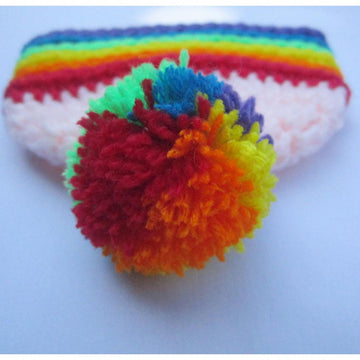 Rainbow Cloud Hat.
