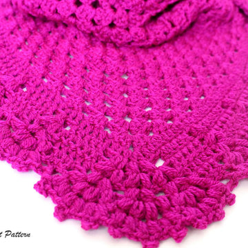 Raspberry Shawl