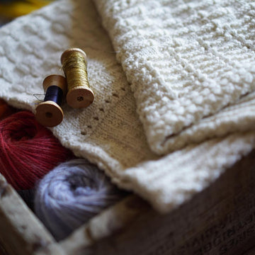 Stitch Sampler Baby Blanket - Bc72