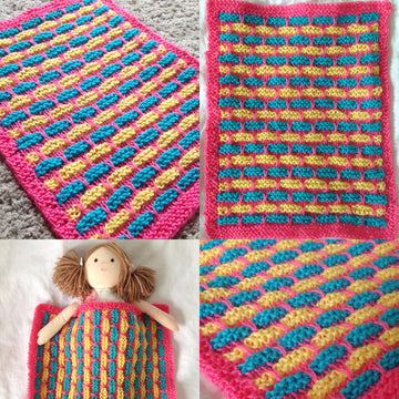Puffy Bricks Blanket
