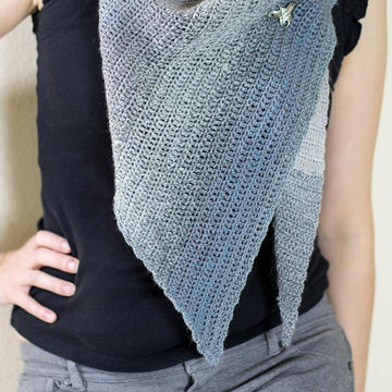 Asymmetrical Dreams Shawlette