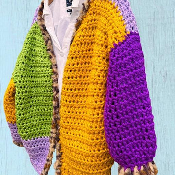 Super Chunky Crochet Cardigan